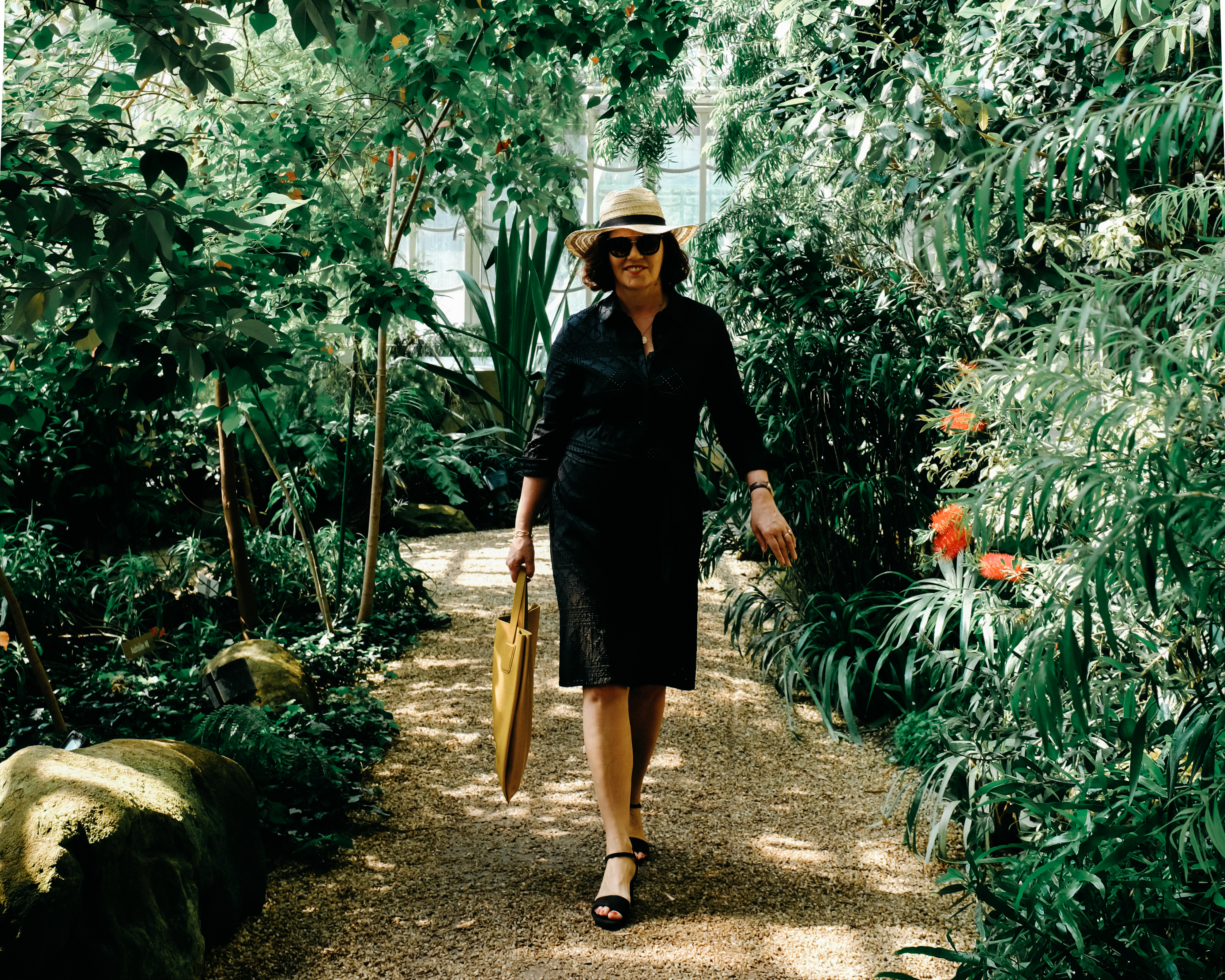 Das Palmenhaus in Schönbrunn – eine tolle Kulisse für mein Wohlfühlkleid im Hemdblusenstil