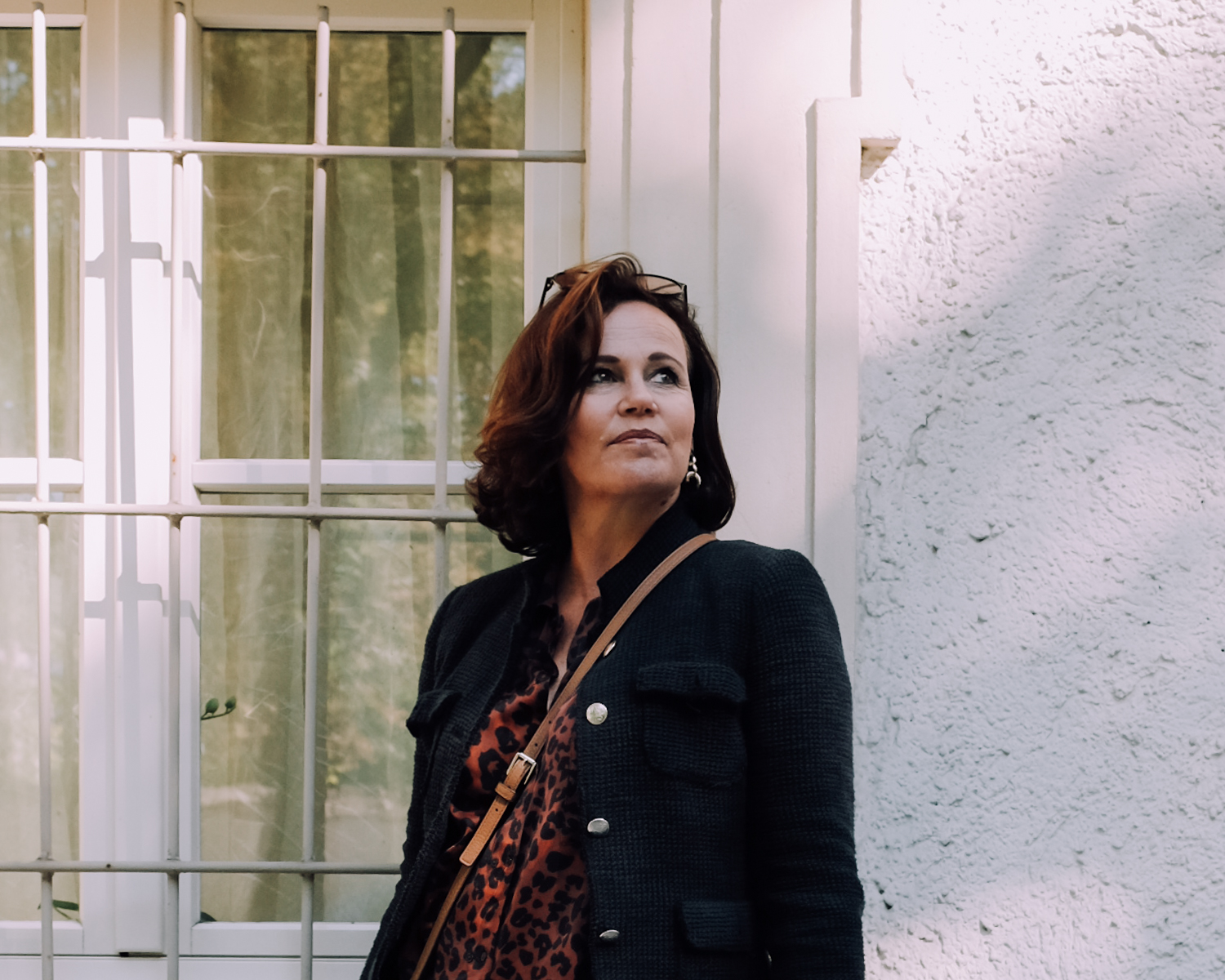 Herbstoutfit mit Leoprint & Ofenkürbis mit Auberginencreme