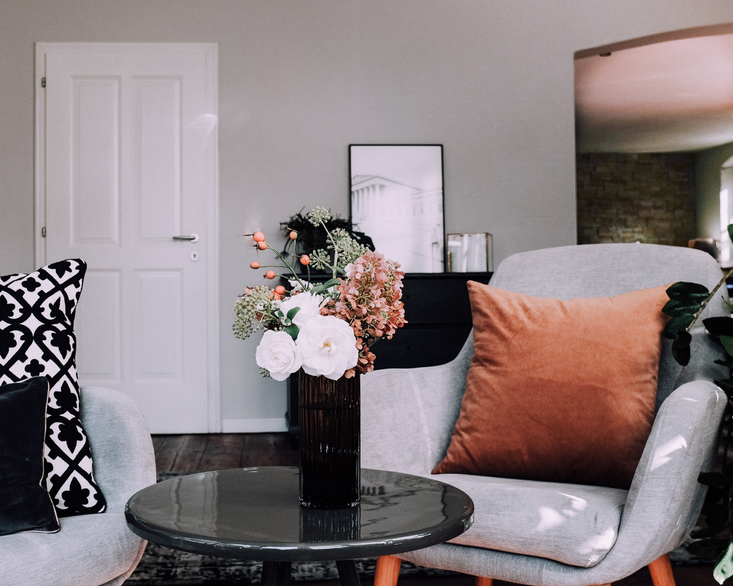 Goldene Herbsttöne & Karamell-Schoko-Brownies