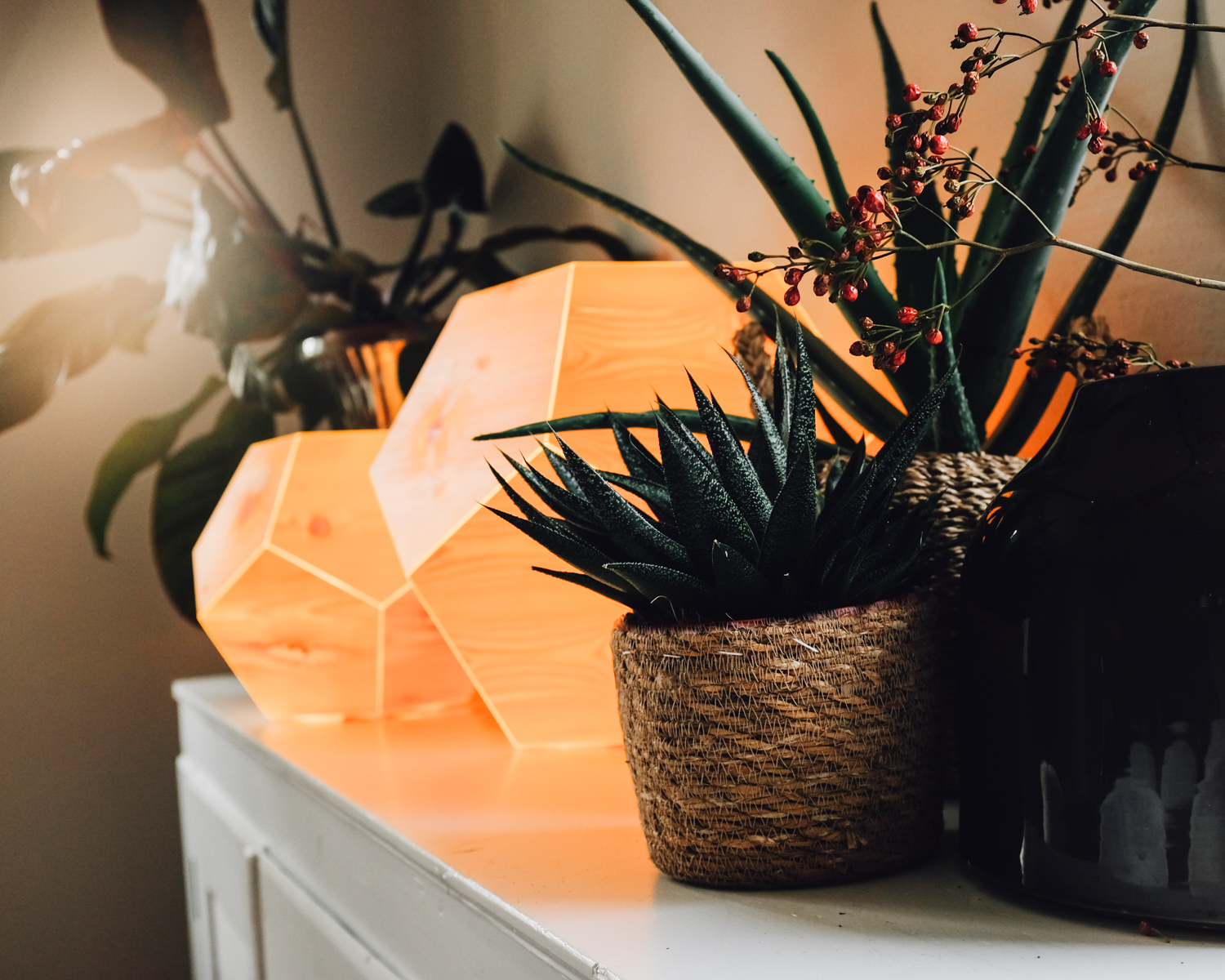 Gemütliche Novemberstimmung in Haus und Garten