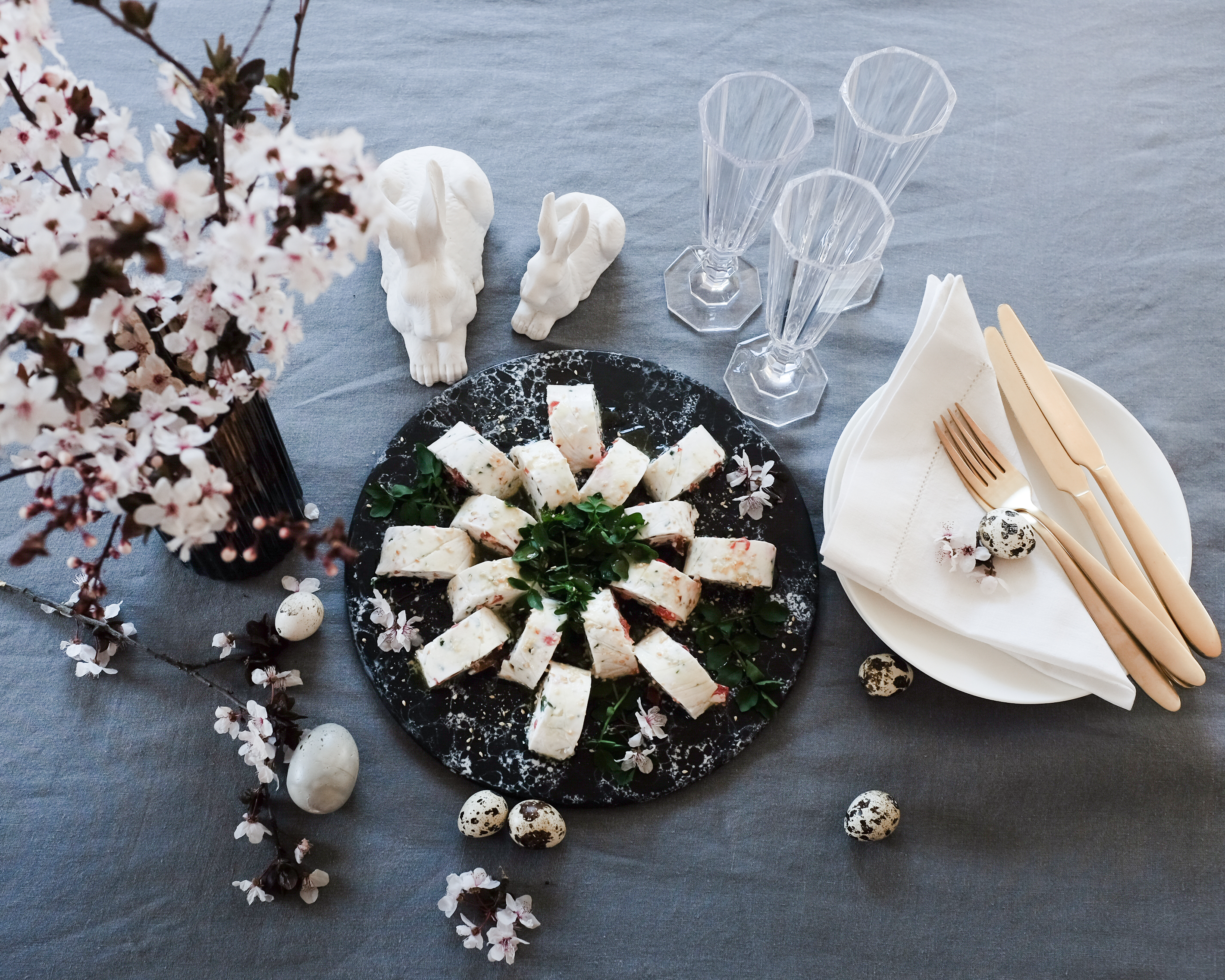 Rezept für den Osterbrunch & Frühlingsoutfit mit Plisseerock