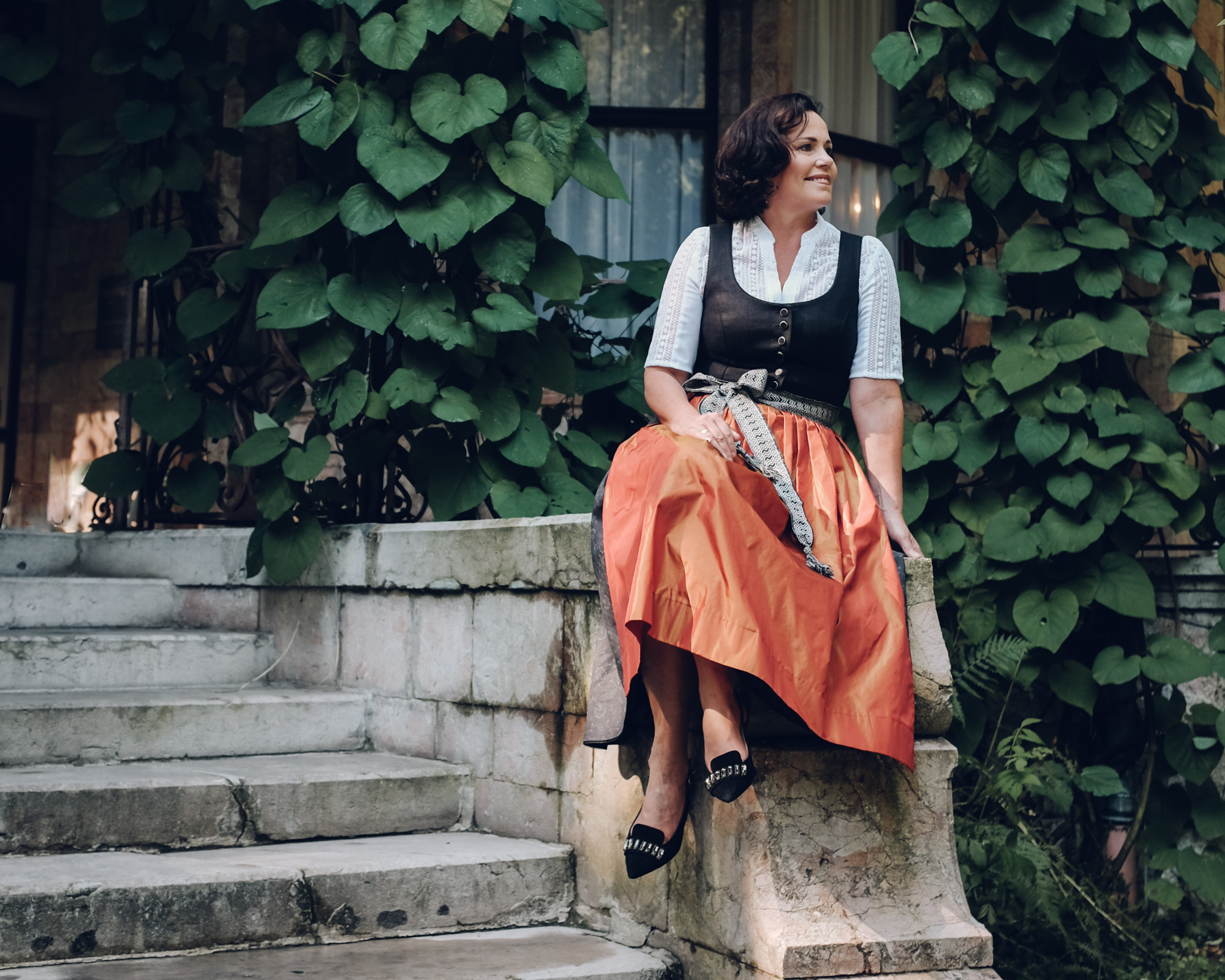 Mein neues Dirndl – Rock und Schürze selber genäht