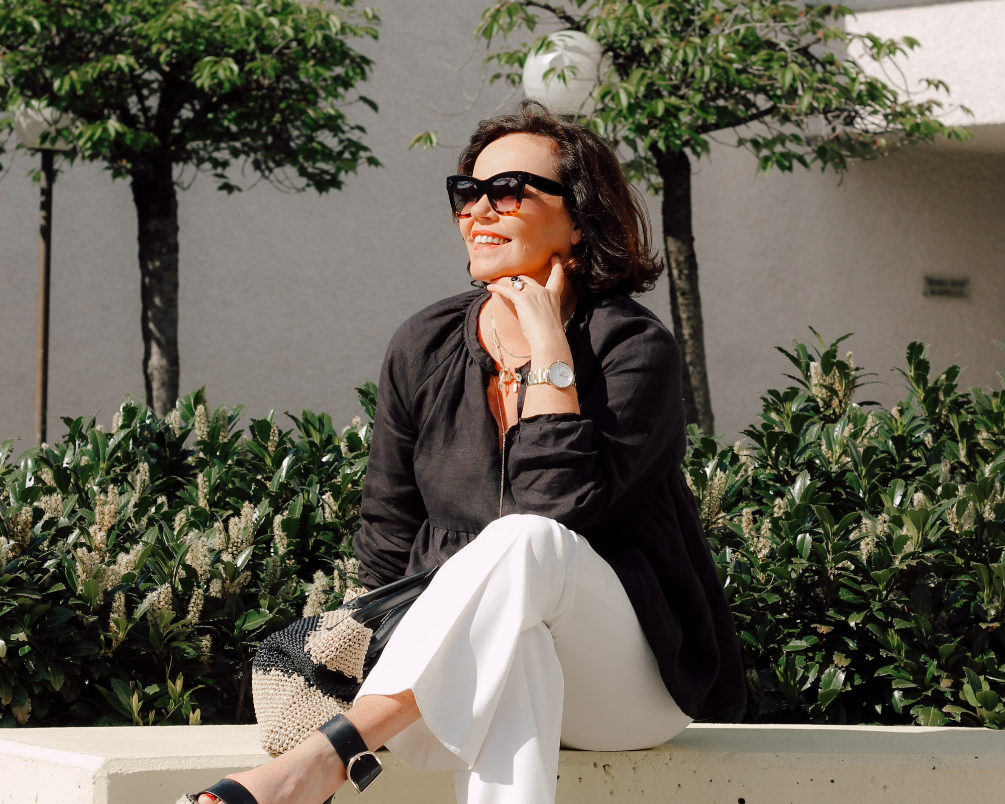 Weiße Hose: Clean Chic & Boho – Altes und Neues trendy kombiniert