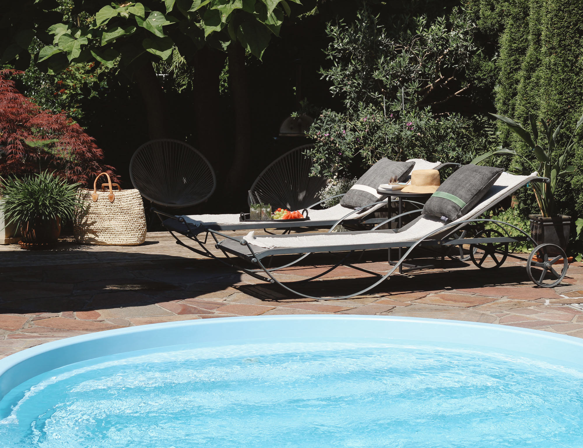 Summertime: Urlaubsfeeling in unserem Garten